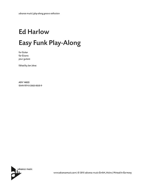 Easy Funk Play-Along Cover Image
