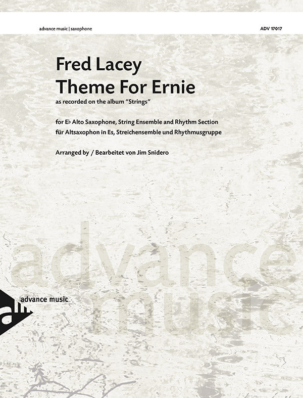 Theme For Ernie Cover Image