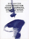 Concertino for Tenor Saxophone, Strings & Winds Cover Image