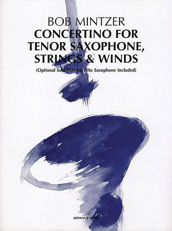Concertino for Tenor Saxophone, Strings & Winds Cover Image