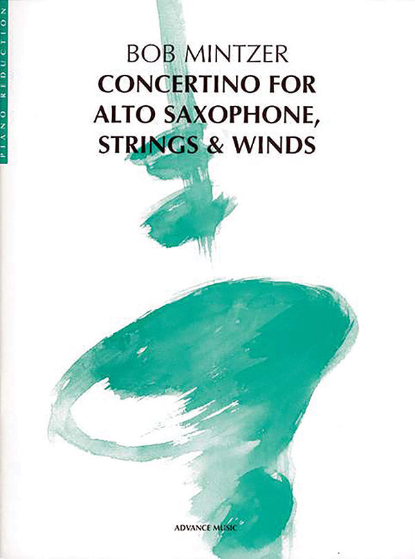 Concertino for Alto Saxophone, Strings & Winds Cover Image