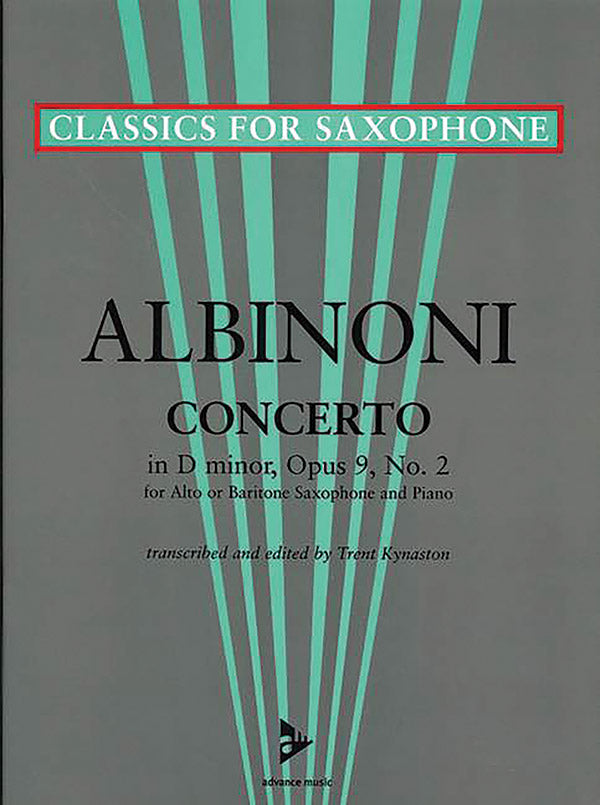 Concerto D Minor Opus 9, No. 2 Cover Image