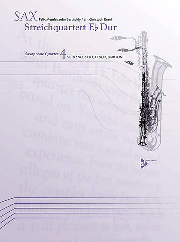 Sax Streichquartett E-flat Dur Cover Image