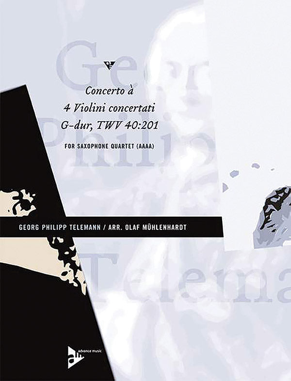 Concerto à 4 Violini concertati G-Dur TWV 40:201 Cover Image