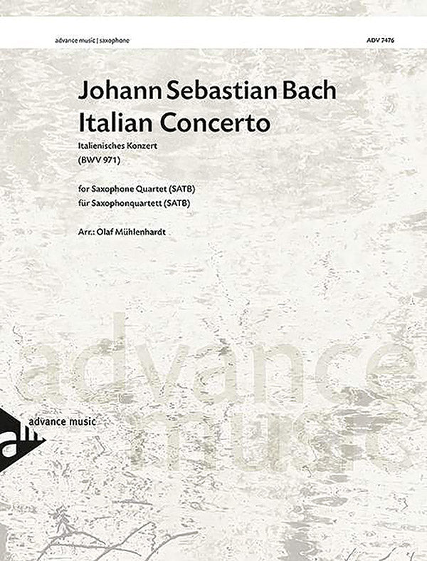Italian Concerto (BWV 971) Cover Image