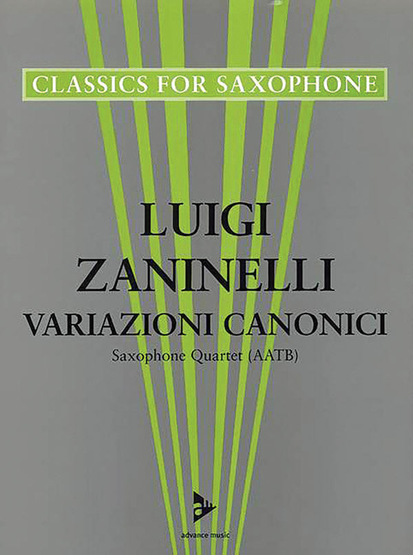 Variazioni Canonici (Thema und fünf Variationen) Cover Image
