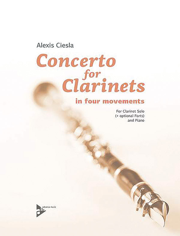 Concerto for Clarinets in Four Movements Cover Image