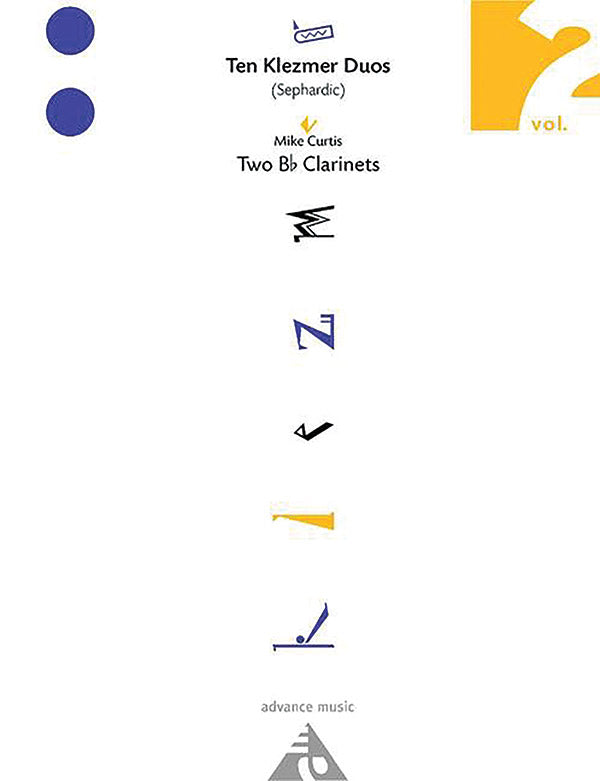 Ten Klezmer Duos, Vol. 2 (Sephardic) Cover Image