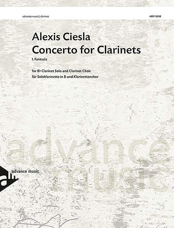 Concerto for Clarinets, First Movement: Fantasia Cover Image