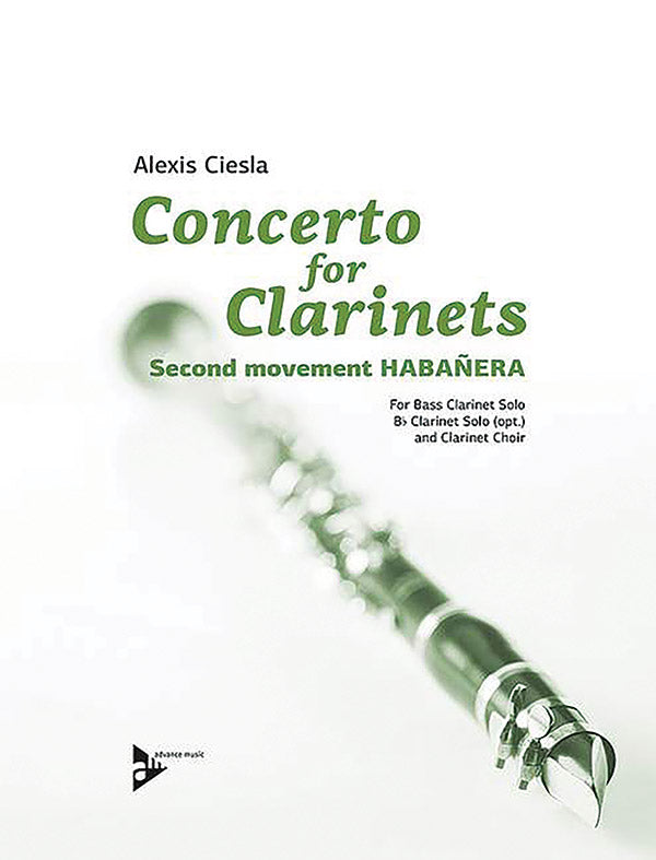 Concerto for Clarinets, Second Movement: Habañera Cover Image