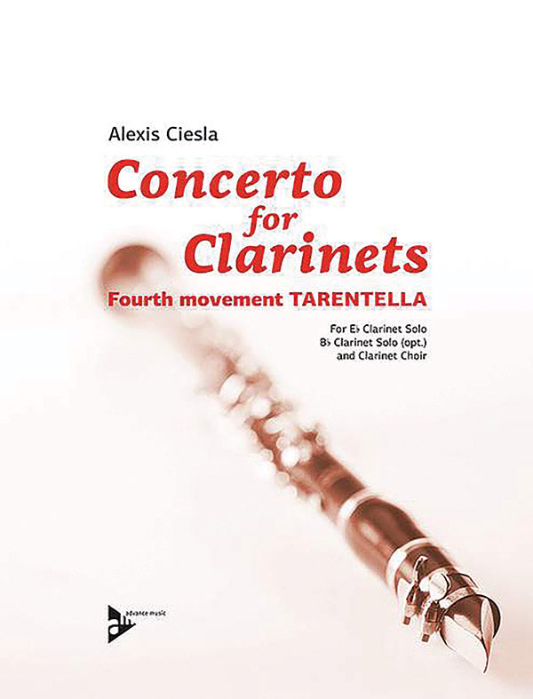 Concerto for Clarinets, Fourth Movement: Tarentella Cover Image