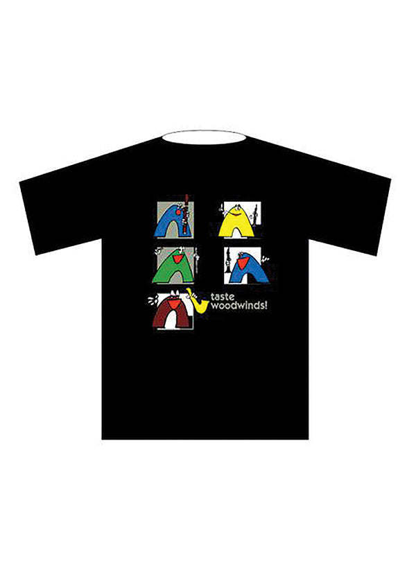 Taste Woodwinds! T-Shirt: Black (Large) Cover Image