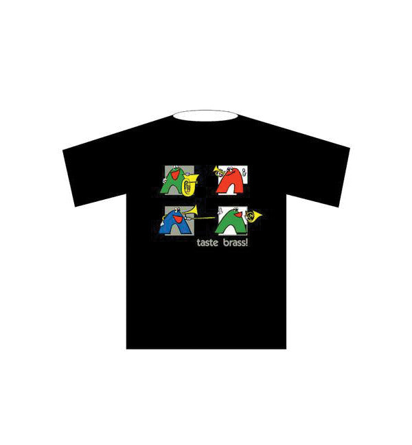 Taste Brass! T-Shirt: Black (XX Large) Cover Image