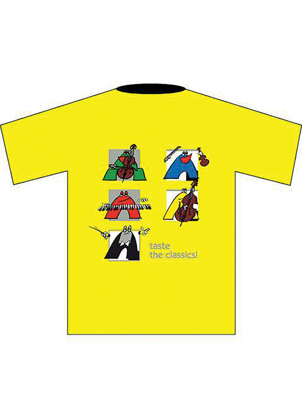 Taste the Classics! T-Shirt: Yellow (Children's Large) Cover Image