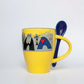Taste Woodwinds! Coffee Mug (White/Yellow) Cover Image