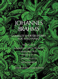 Complete Shorter Works for Solo Piano Cover Image