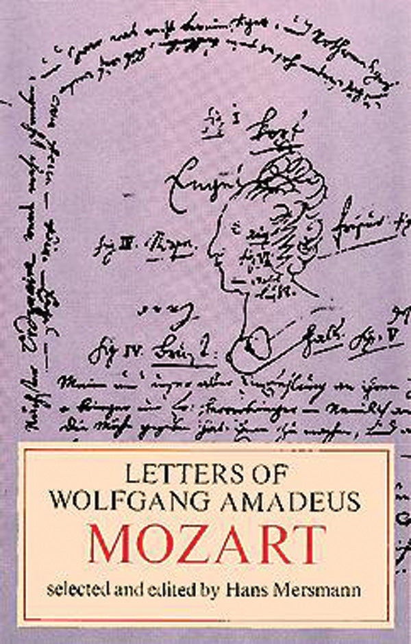Letters of Wolfgang Amadeus Mozart Cover Image