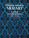 Later Symphonies (Nos. 35-41) in Full Score Cover Image
