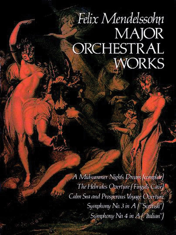 Major Orchestral Works in Full Score Cover Image
