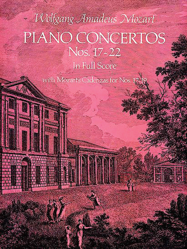 Piano Concertos Nos. 17-22 in Full Score Cover Image