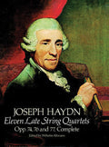 Eleven Late String Quartets, Opp. 74, 76 and 77, Complete Cover Image