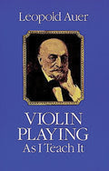 Violin Playing as I Teach It Cover Image