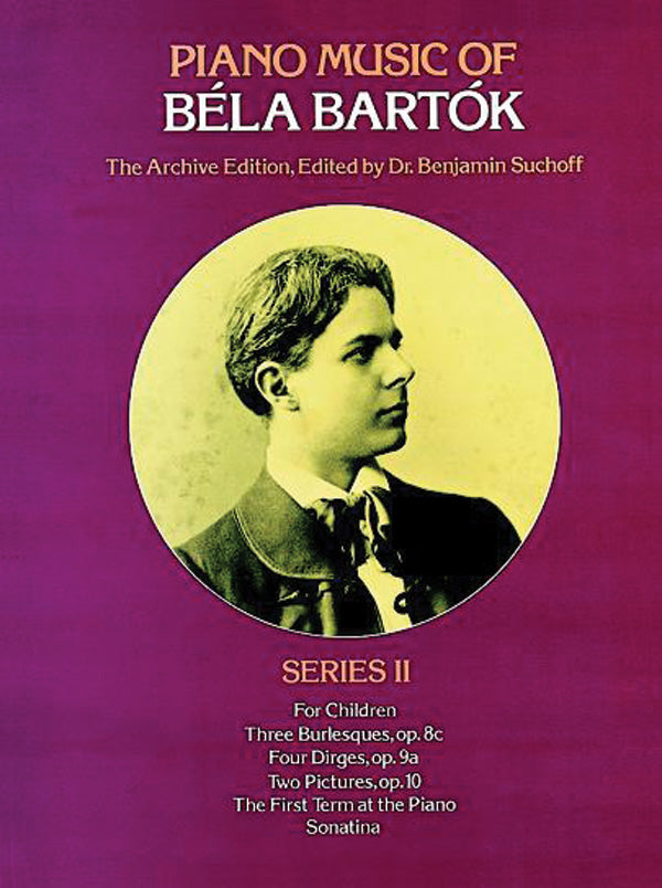 Piano Music of Béla Bartók, Series II Cover Image