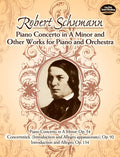 Piano Concerto in A Minor and Other Works for Piano and Orchestra Cover Image