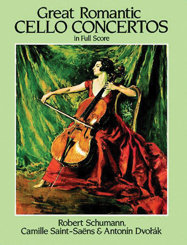 Great Romantic Cello Concertos in Full Score Cover Image