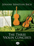 The Three Violin Concerti in Full Score Cover Image
