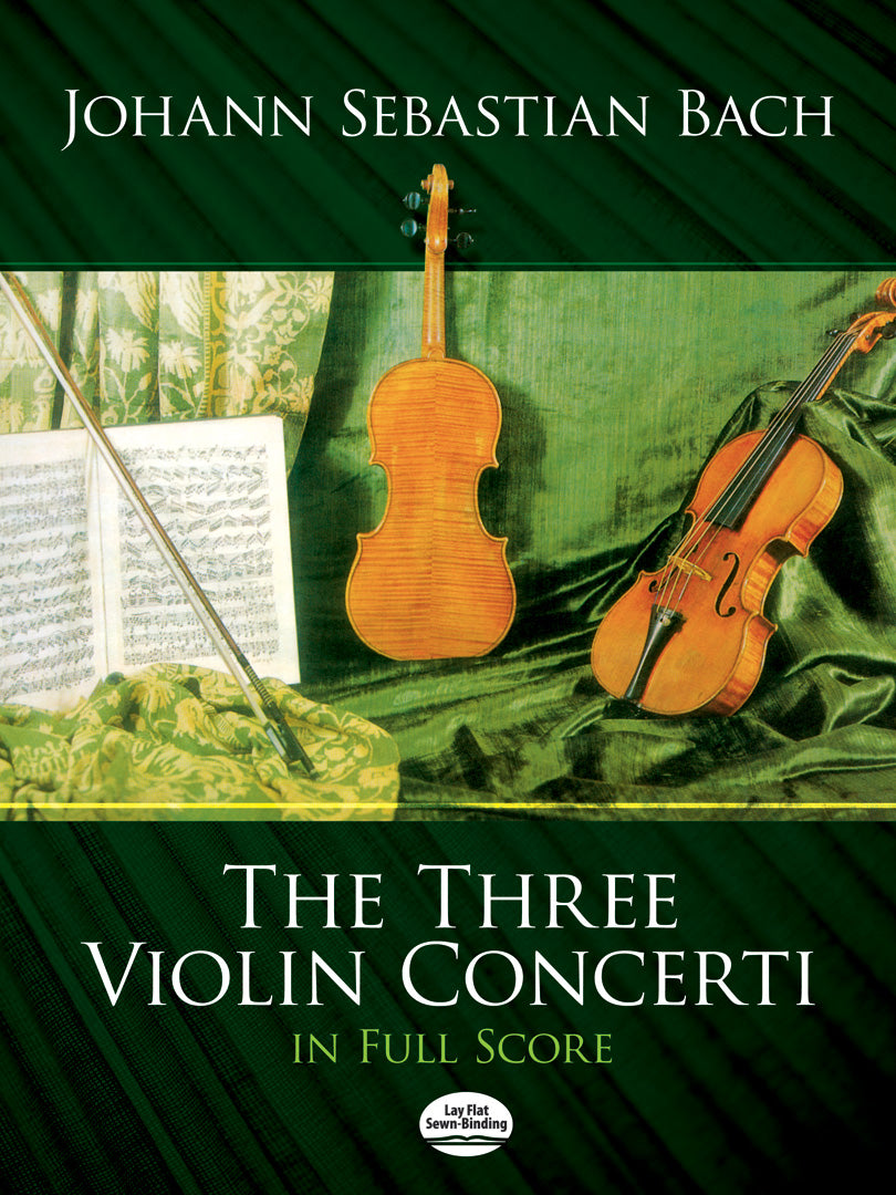 The Three Violin Concerti in Full Score Cover Image