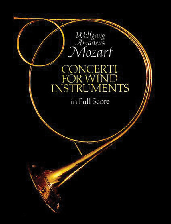 Concerti for Wind Instruments in Full Score Cover Image