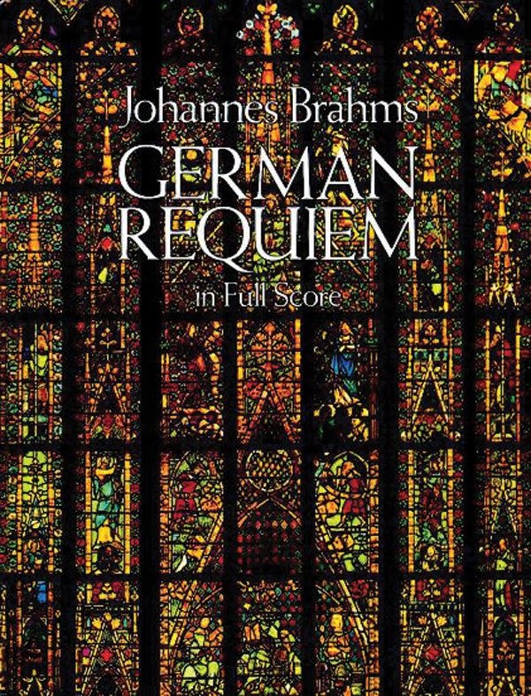 German Requiem in Full Score Cover Image