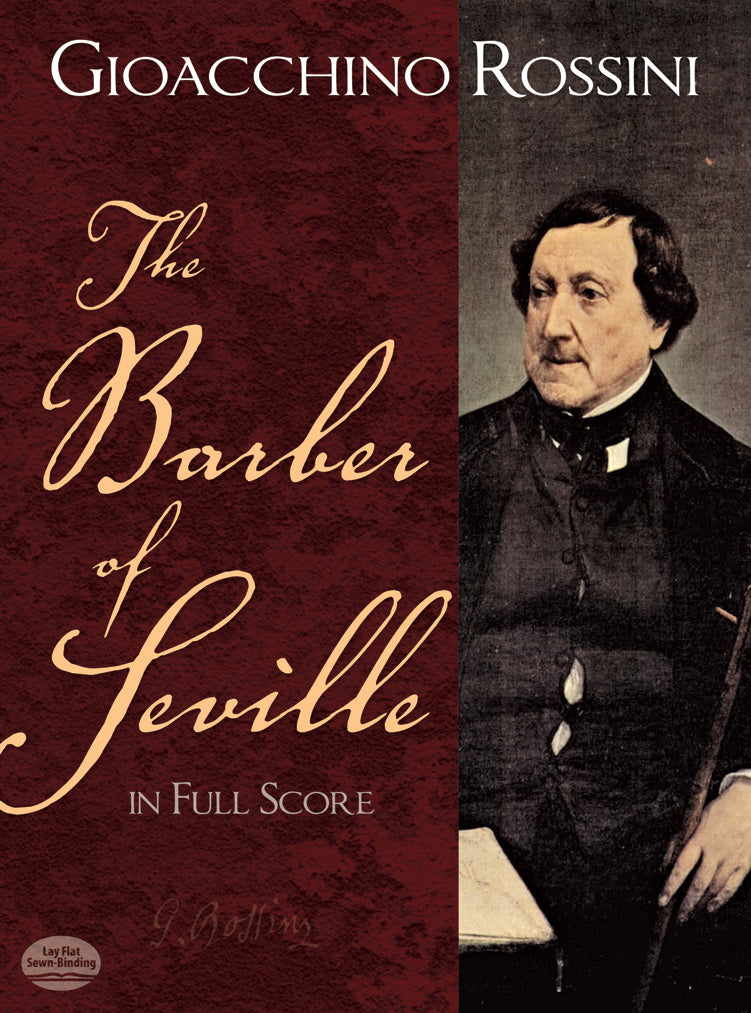 The Barber of Seville in Full Score Cover Image