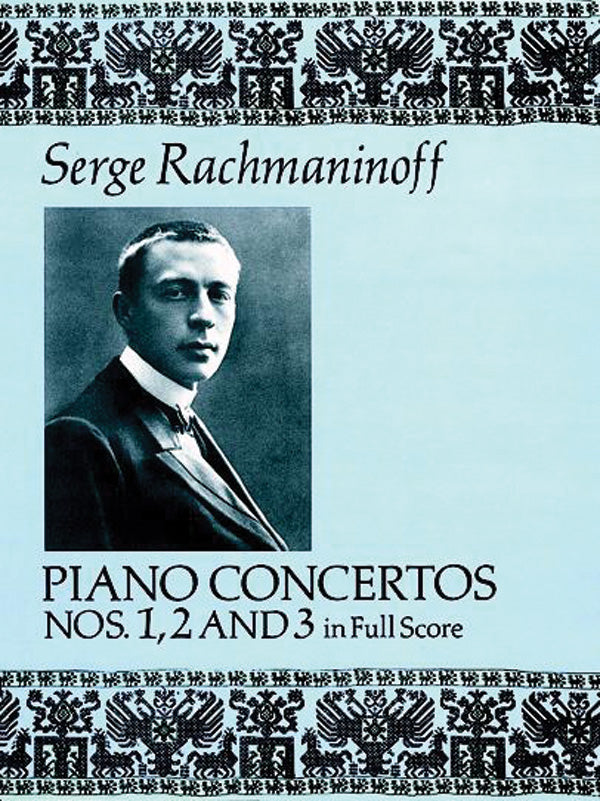Piano Concertos Nos. 1, 2 and 3 in Full Score Cover Image