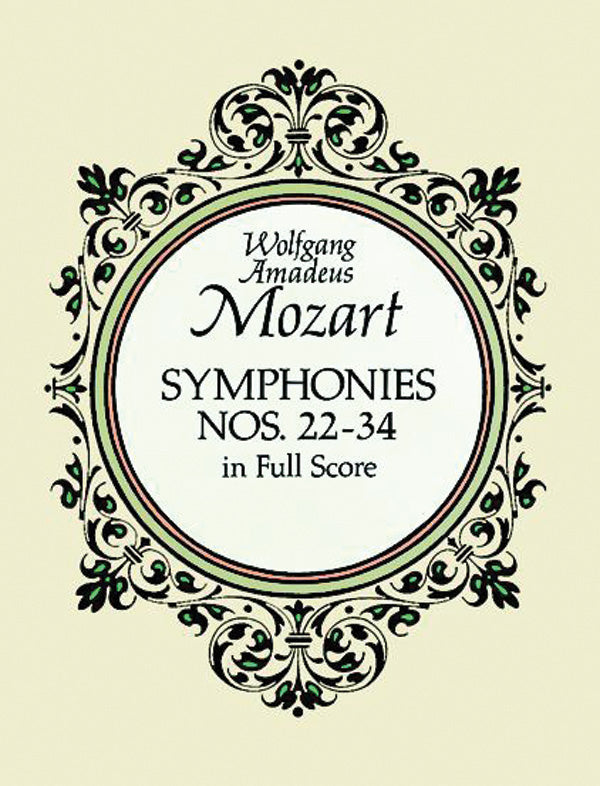 Symphonies Nos. 22-34 in Full Score Cover Image