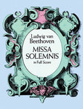 Missa Solemnis in Full Score Cover Image