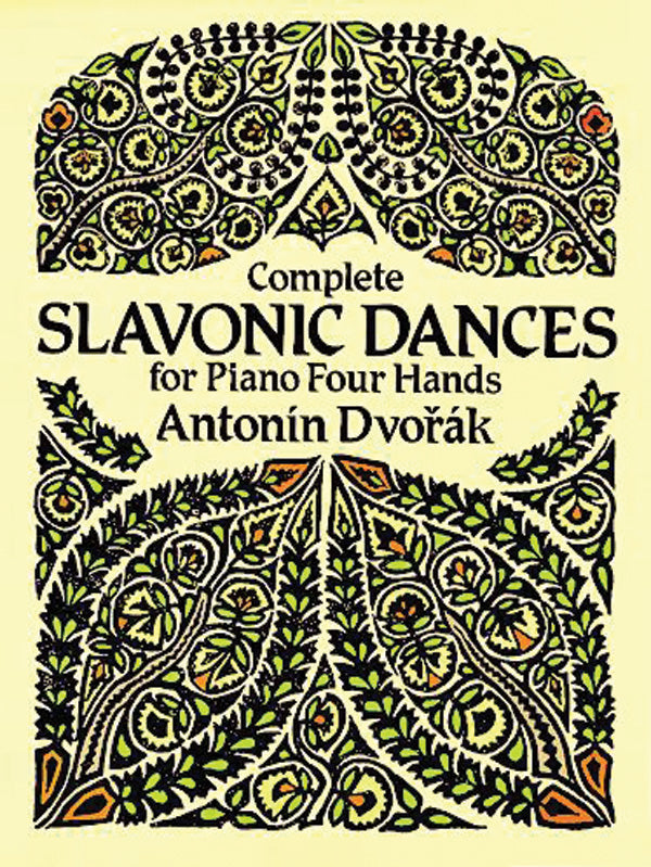 Complete Slavonic Dances for Piano Four Hands Cover Image