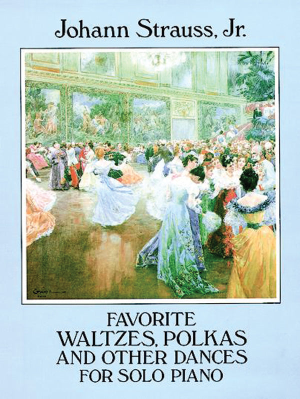 Favorite Waltzes, Polkas and Other Dances for Solo Piano Cover Image