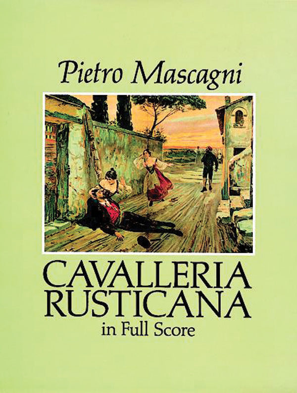 Cavalleria Rusticana in Full Score Cover Image