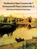 Tchaikovsky's Piano Concerto No. 1 & Rachmaninoff's Piano Concerto No. 2: With Orchestral Reduction for Second Piano Cover Image