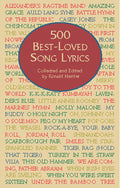 500 Best-Loved Song Lyrics Cover Image