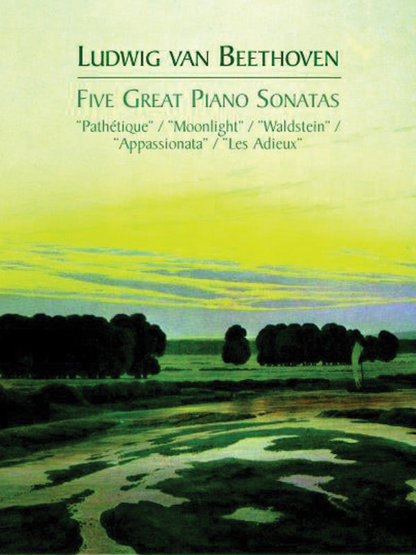 Five Great Piano Sonatas Cover Image