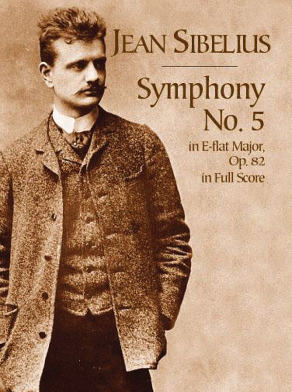 Symphony No. 5 in E-Flat Major, Op. 82, in Full Score Cover Image
