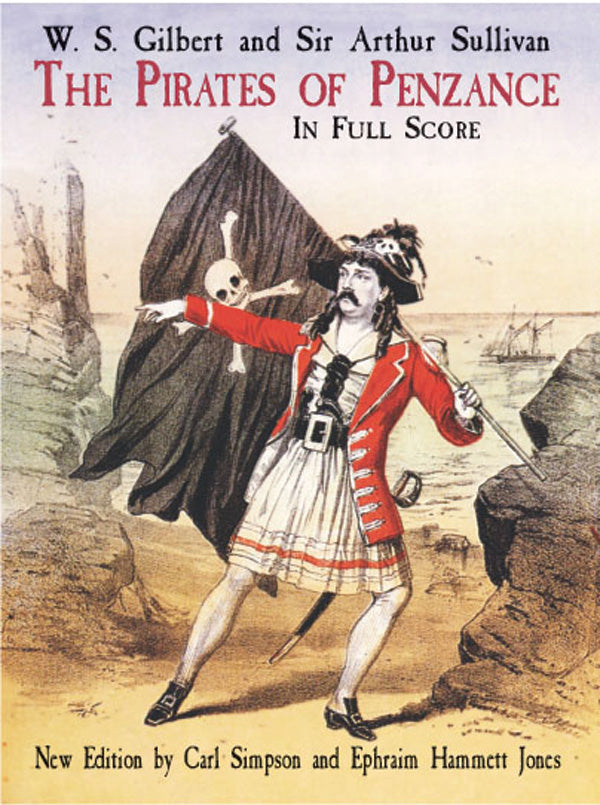 The Pirates of Penzance in Full Score Cover Image