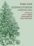 Weihnachtsbaum (Christmas Tree): 12 Pieces for Piano Four Hands Cover Image