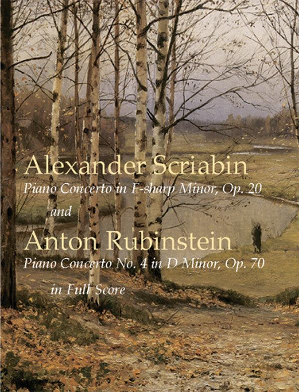 Scriabin's Piano Concerto in F-sharp Minor, Opus 20, and Rubinstein's Piano Concerto Cover Image