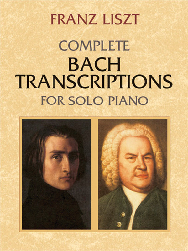 Complete Bach Transcriptions for Solo Piano Cover Image
