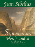 Symphonies Nos. 3 and 4 in Full Score Cover Image
