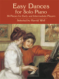 Easy Dances for Solo Piano Cover Image